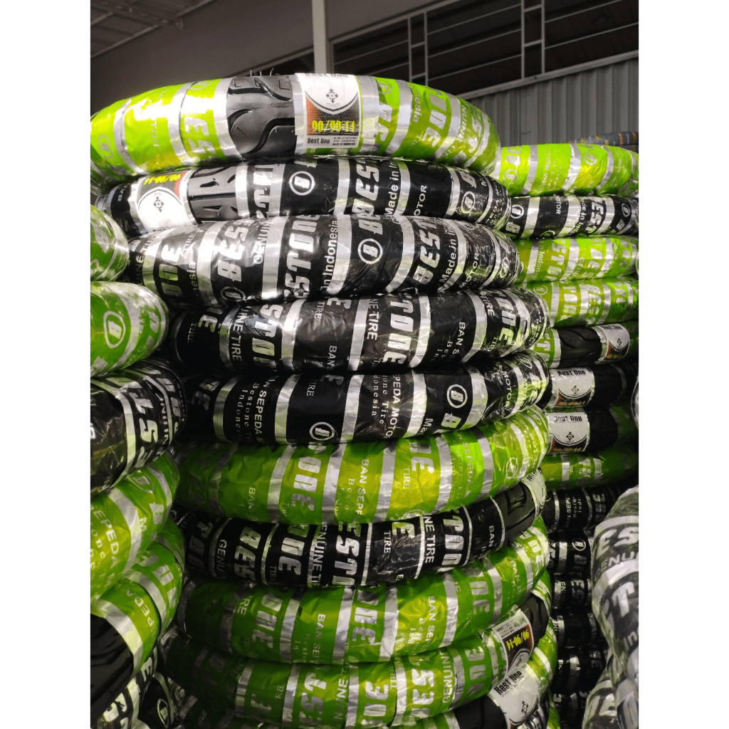 PAKET 5 PCS BAN MOTOR BEAT, VARIO, MIO, FINO RING 14 UKURAN 90/90-14 NON TUBELESS  - BISA COD