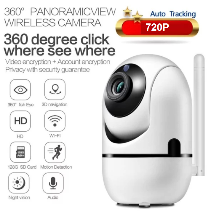 CCTV Termurah PTZ Wifi Smart Camera 720P - BK-Q1 [FTYCAM PRO]