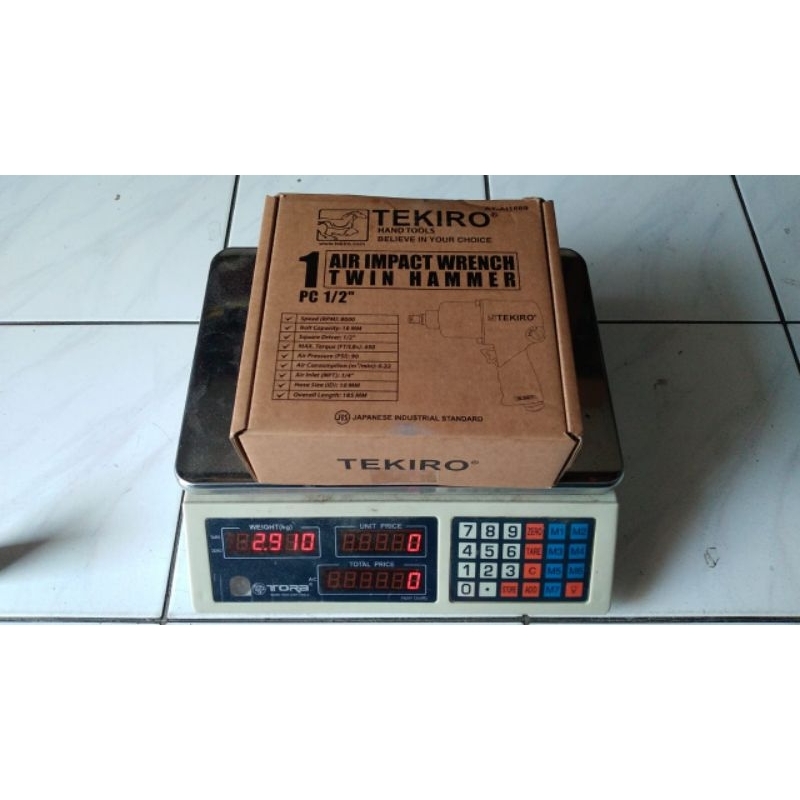 TEKIRO AT-AI1669 AIR IMPACT TWIN HAMMER 1/2&quot;