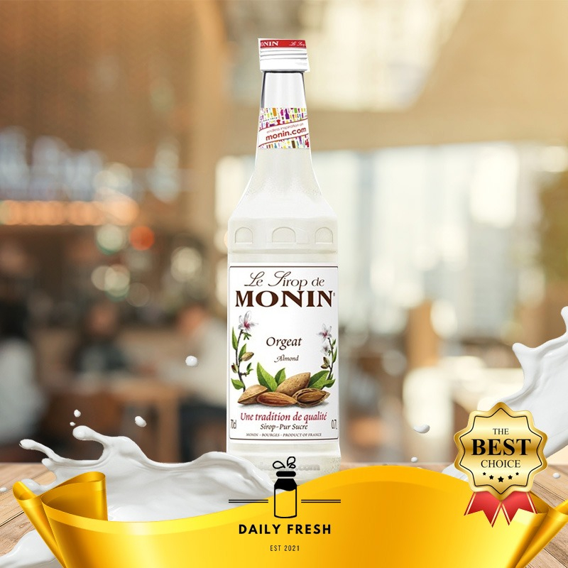 

MONIN SYRUP 700 ML ALMOND SIRUP MONIN RASA ALMOND / ORGEAT