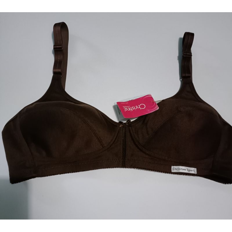 BRA CHRISTINE SPORT/BRA KAOS TANPA KAWAT/BRA TANPA BUSA