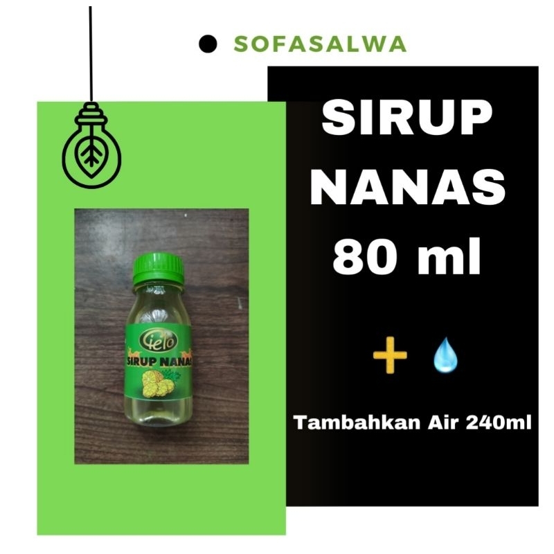 

Sirup Nanas Cielo Mini 80ml