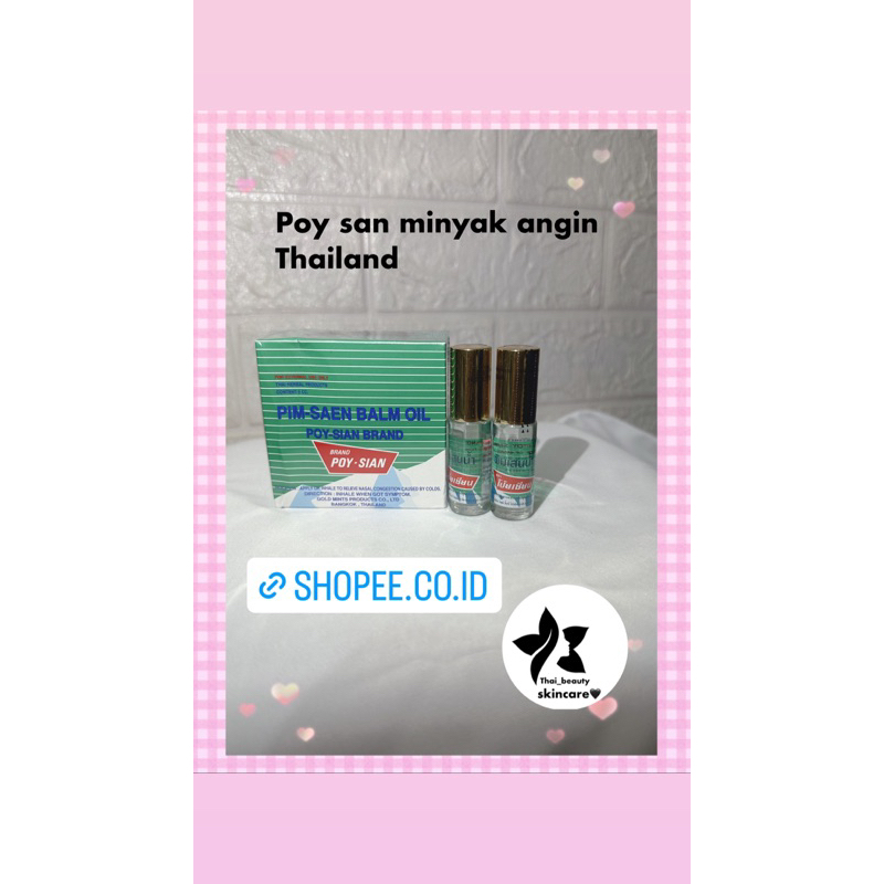 PIM SAEN BALM OIL POY SIAN BALM