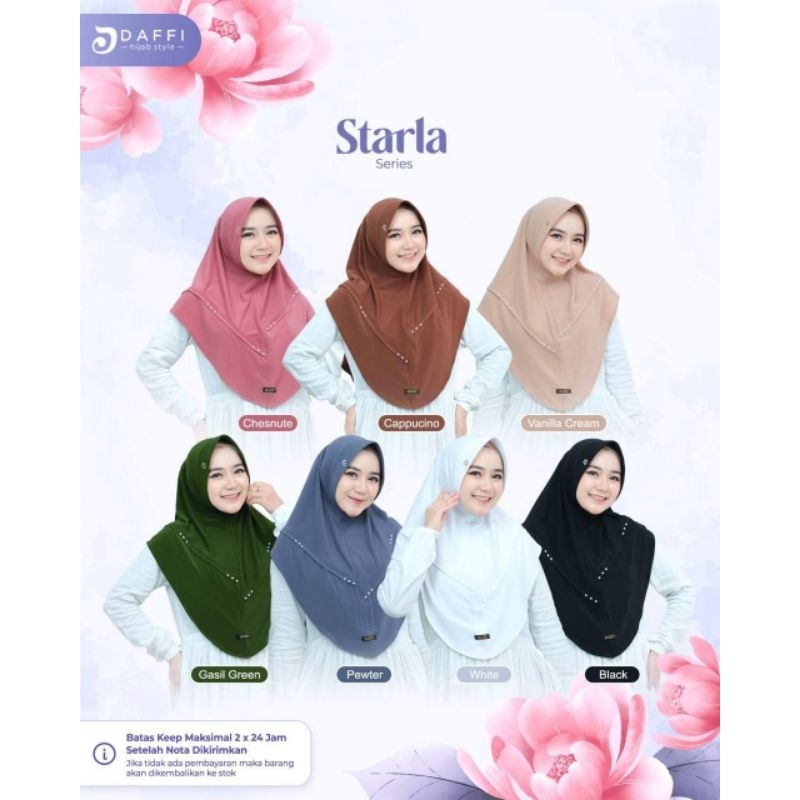 starla Daffi hijab terbaru restok