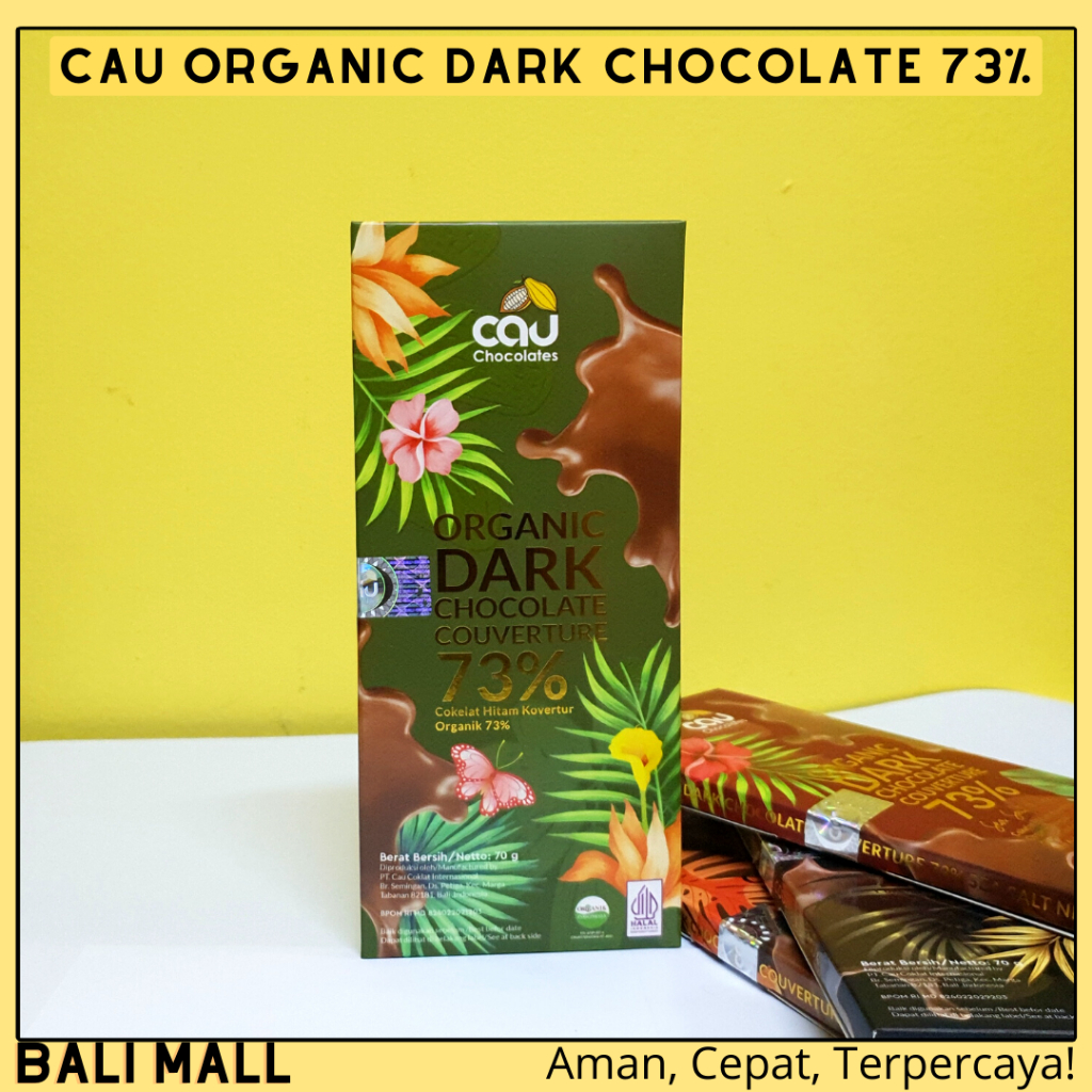 

Cau Chocolate Organic Dark Chocolate 73%