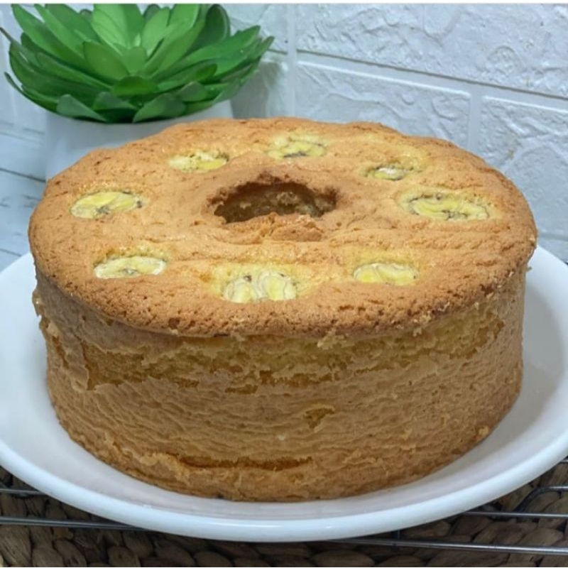 

cake bolu pisang/kue bolu pisang lembut menul