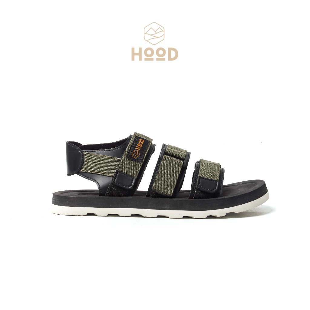 HOOD Footwear Sandal Gunung Dewasa Outdoor Pria Wanita Army Green