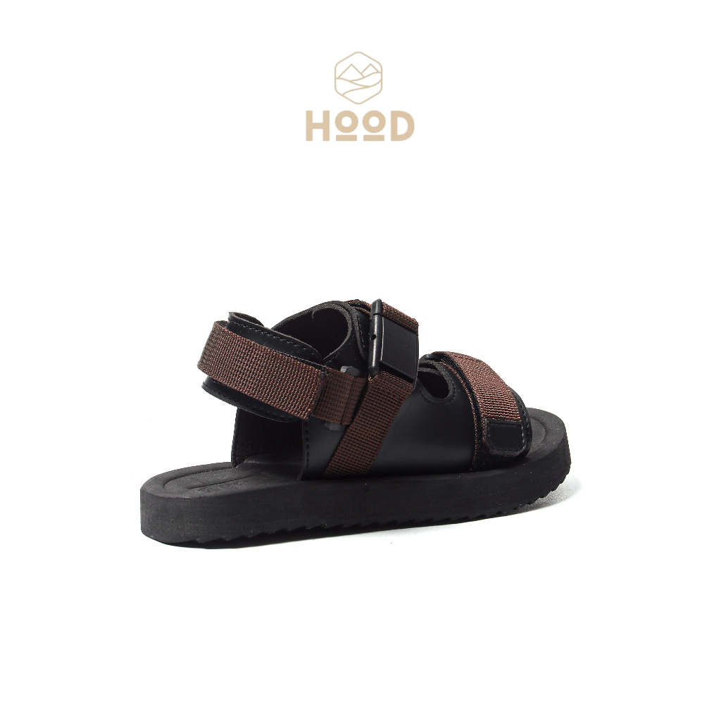 HOOD X HOODJAS Footwear - Sandal Gunung Traveling Anak Laki Laki Perempuan Unisex Coklat