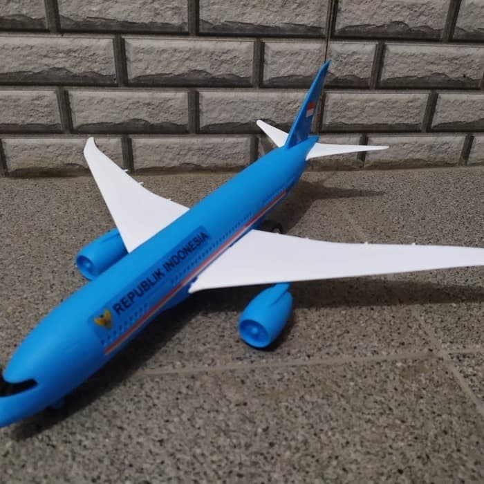 Mainan Pesawat Kepresidenan RI Rakit Edukatif - Miniatur Garuda Anak