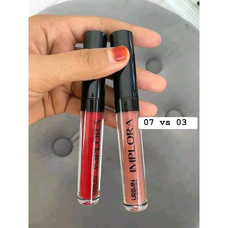 LIPSTIK PAKET OMBRE IMPLORA URBAN MATTE WATERPROOF TAHAN LAMA