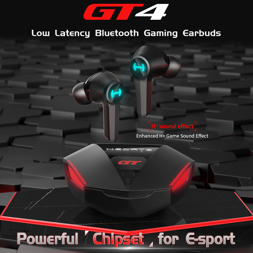 Earbuds Earphone TWS Gaming Bluetooth 5.2 Charging Dock EDIFIER HECATE GT4