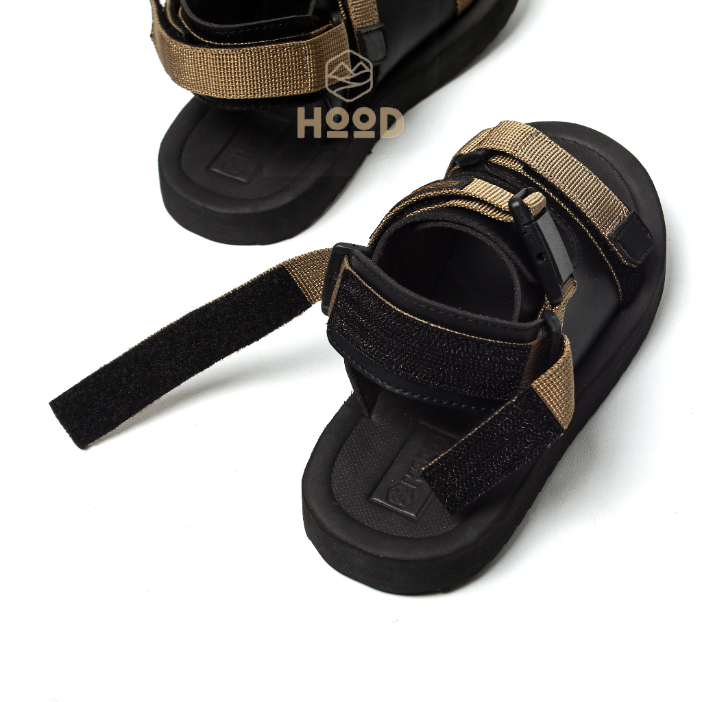 HOOD X HOODJAS Footwear - Sandal Gunung Traveling Anti Slip Anak Laki Laki Perempuan Unisex Cream