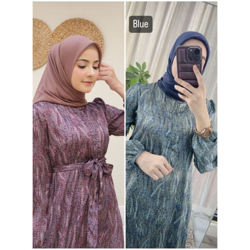 Yumna Series Aurora Dress Maura Dress Jannat. Id ready siap kirim