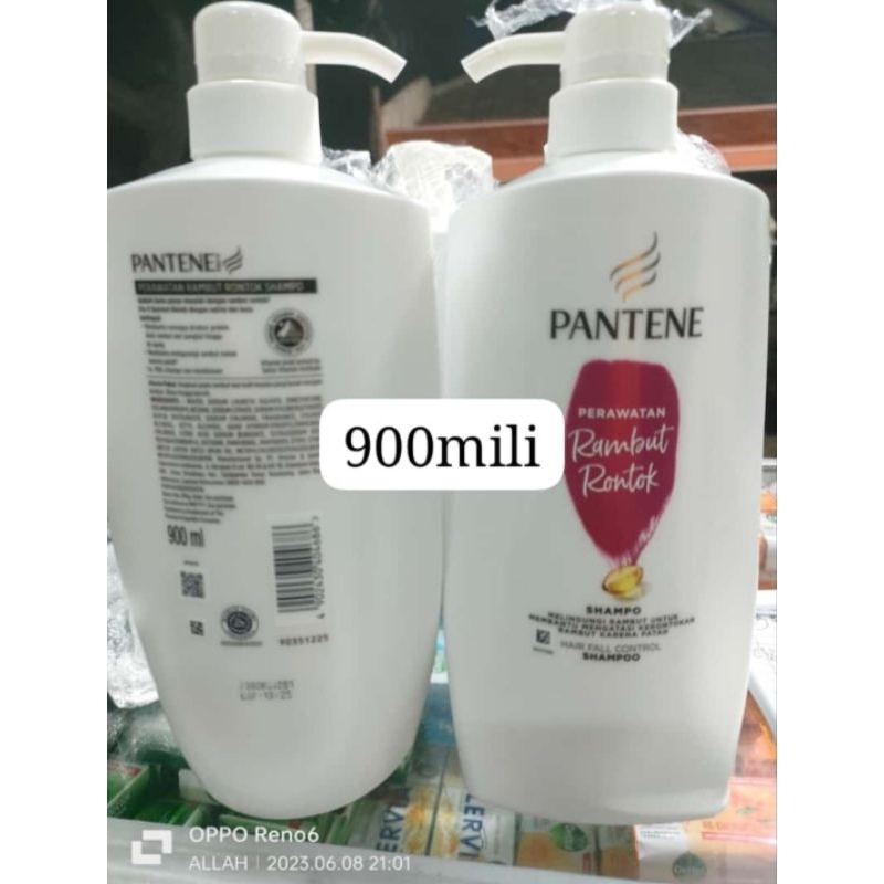 Pantene Shampoo 900ml anti rontok