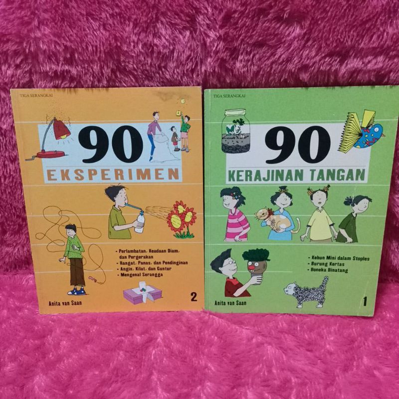 buku 90 kerajinan tangan & 90 eksperimen