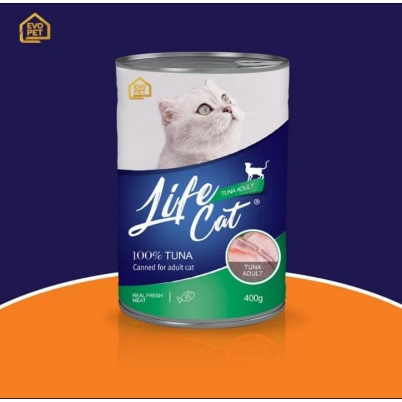 LIFECAT / LIFE CAT Kaleng Per Dus/Box/Boks 400g 400 g 400gr - SALMON KITTEN