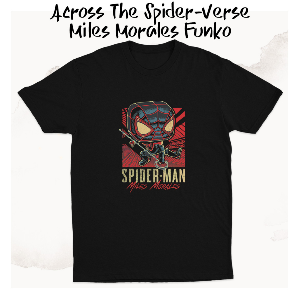 Kaos Miles Morales Funko Spider-Man Across The Spider-Verse