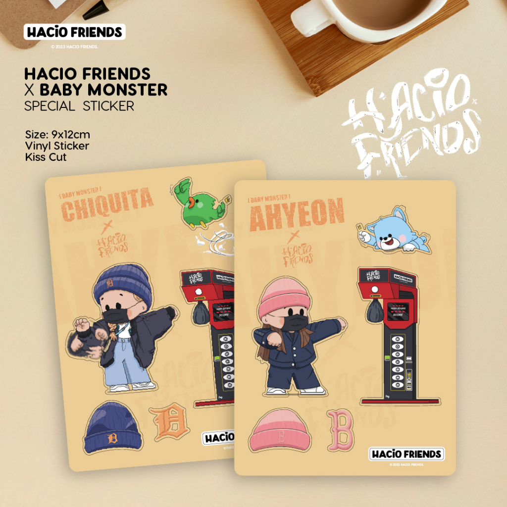 

BABY MONSTER SPECIAL STICKER SET