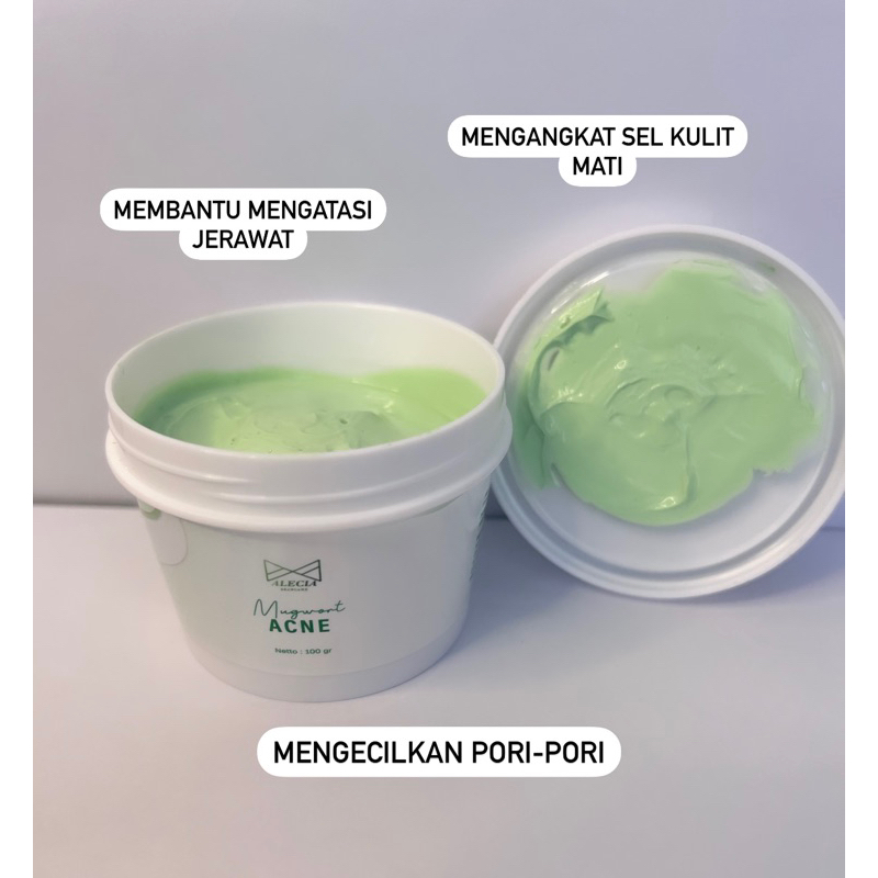 Mugwort Acne/Masker Jerawat BPOM&amp;HALAL