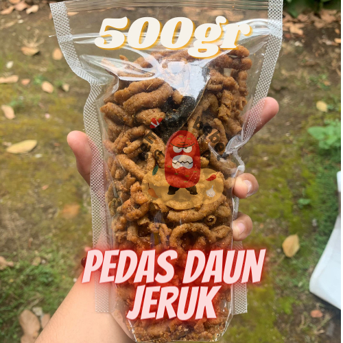 

USUS PEDAS DAUN JERUK 500GR MURAH MALANG | USUS KRISPI | KERIPIK USUS AYAM