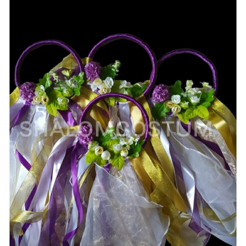 FLOWER RING / ALAT TARI TAMBORIN / PITA TAMBORIN