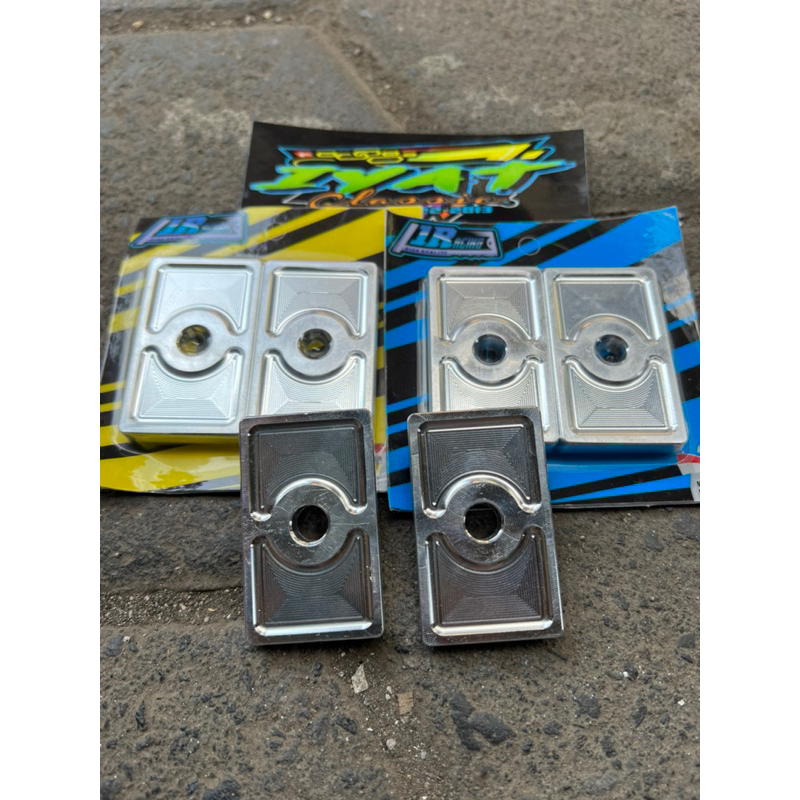 tutup setelan rante ninja cnc asli tutup stelan arm ninja r cnc