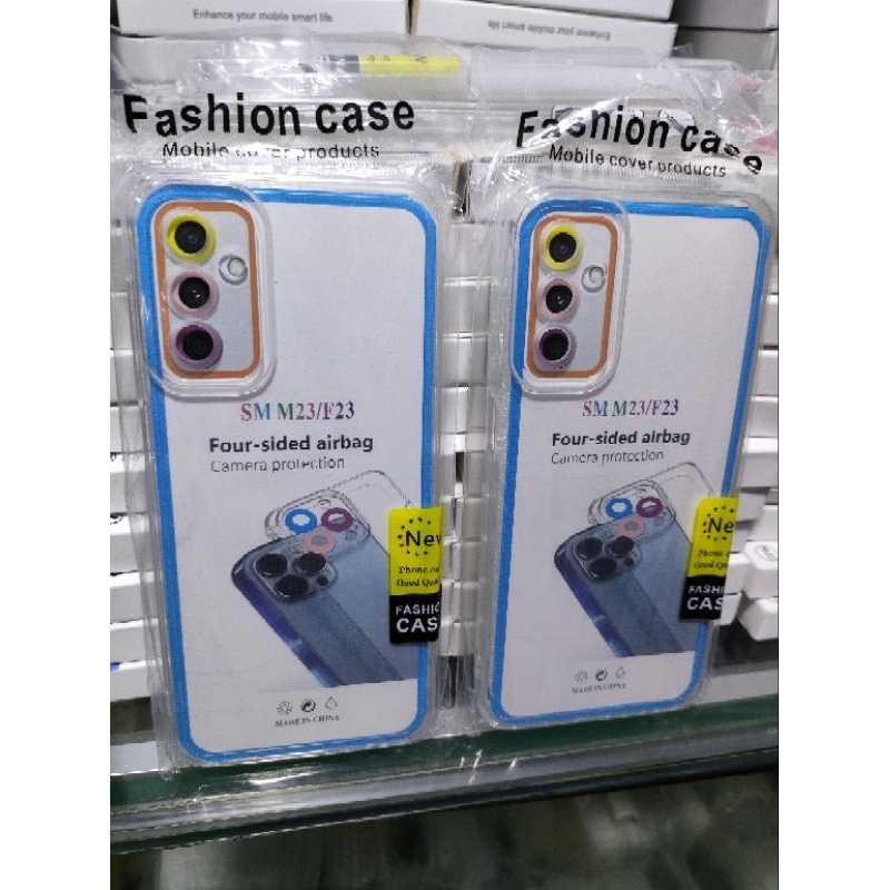 Softcase Samsung M23 Samsung F23 Silikon Casing Case Bening Transparan Pelindung Pro Camera