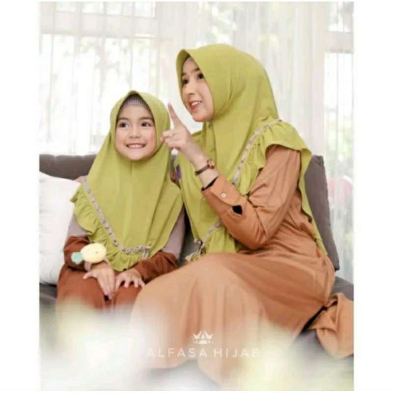 Bergo Ami Mom n Kids by Alfasa Hijab ori