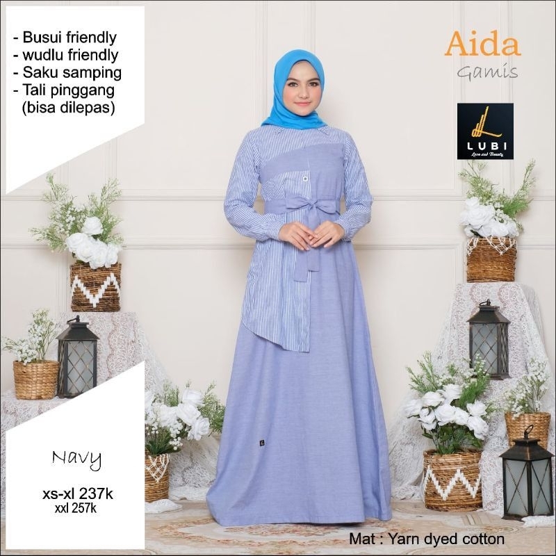 LUBI Sarimbit AIDA Gamis/Koko/Koko Anak