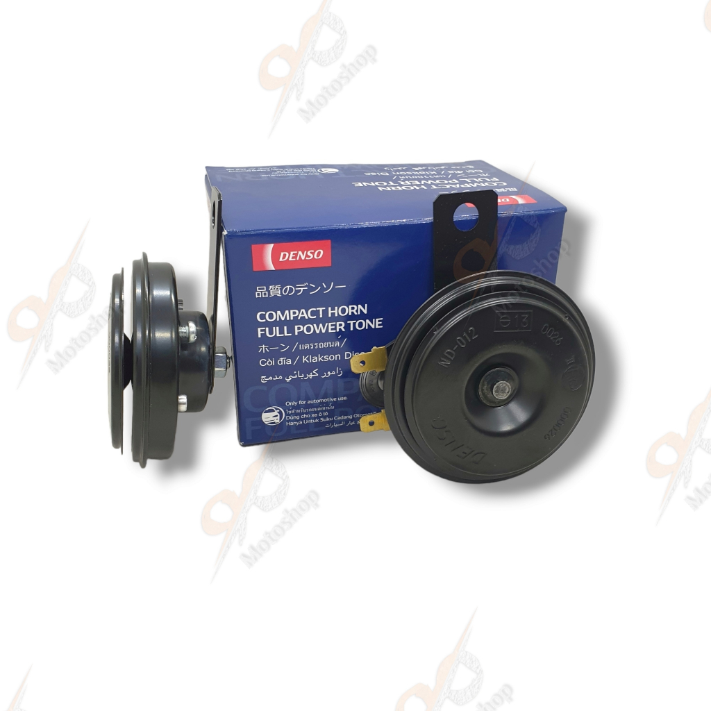 Denso Klakson Keong Waterproof Klakson Mobil Motor Tutup Anti Air 12V Horn