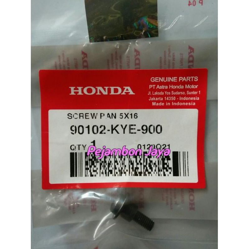 90102KYE900 SCREW PAN 5X16
