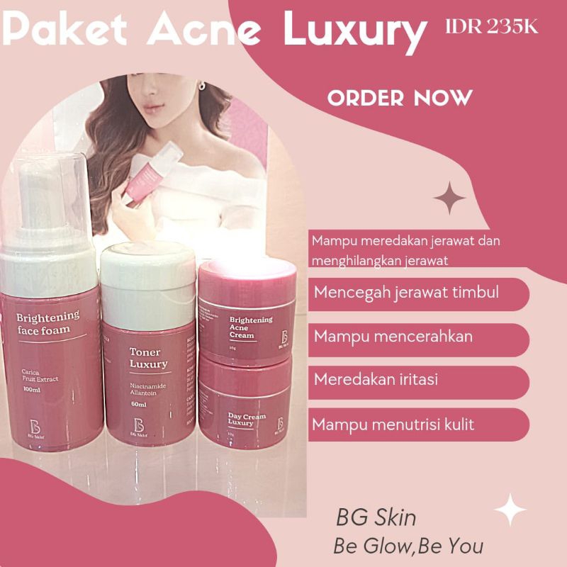 BG SKIN BEAUTY GLOW PAKET SKINCARE BPOM