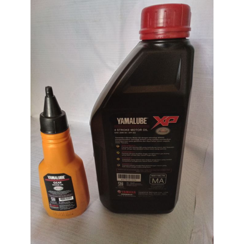 YAMALUBE OLI MESIN DAN GARDAN PAKET HEMAT UNTUK MATIC MIO MIO SPORTY MIO M3