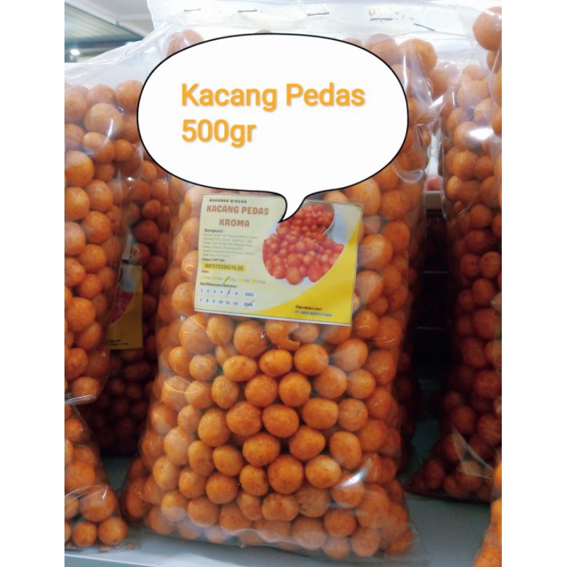 

Kacang Pedas Makanan enak gurih 500gr