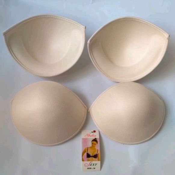 cup bh Yulia bra push up sport bra harga sepasang spons bra pad bantalan bh bra busa