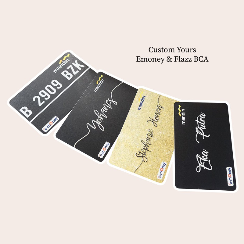 Custom Emoney / Flazz BCA
