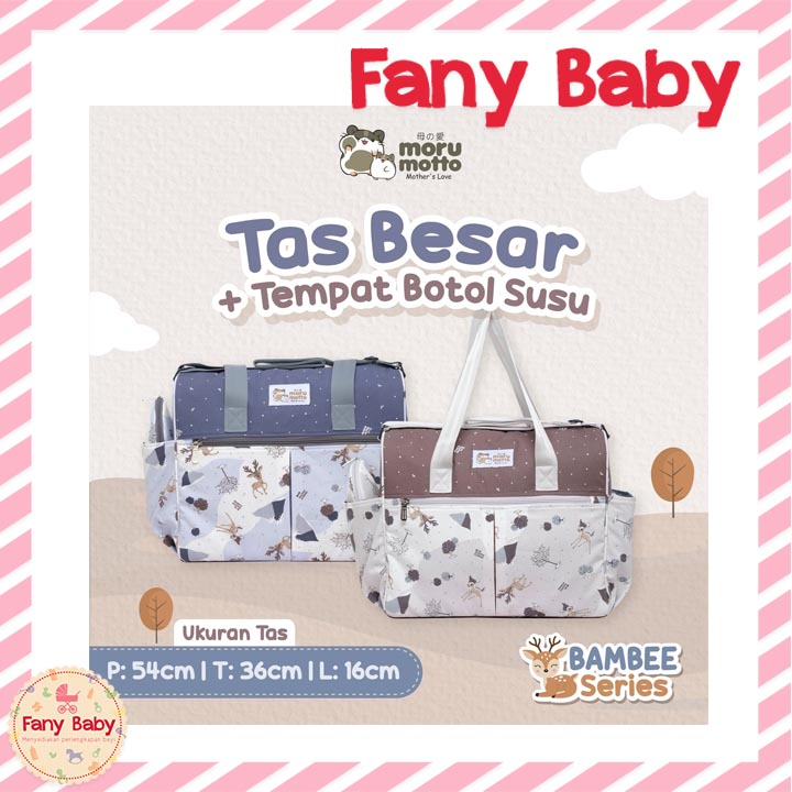 MORU MOTTO TAS BESAR + TBS BAMBEE / MMT7010