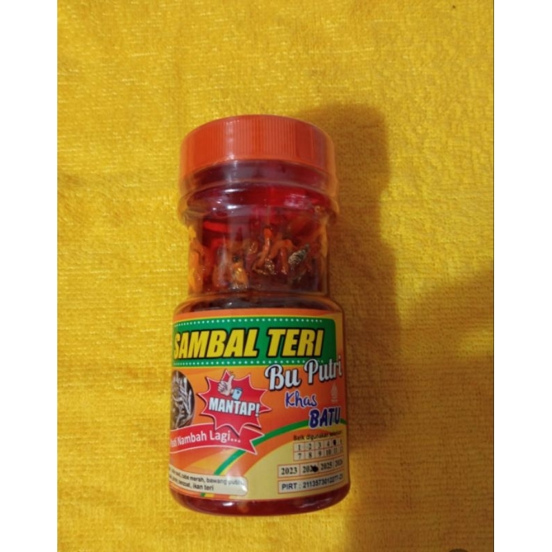 

Sambal Botol Sambal Teri Sambal Udang Sambal Petai