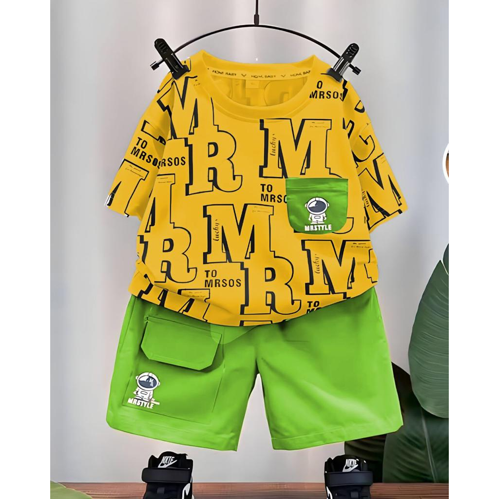 SETELAN ANAK BAJU ANAK PAKAIAN ANAK LAKI LAKI DAN PERMEPUAN UMUR 1-5 TAHUN MOTIF MR.SOSS BAJU ANAK TERBARU DAN TERMURAH