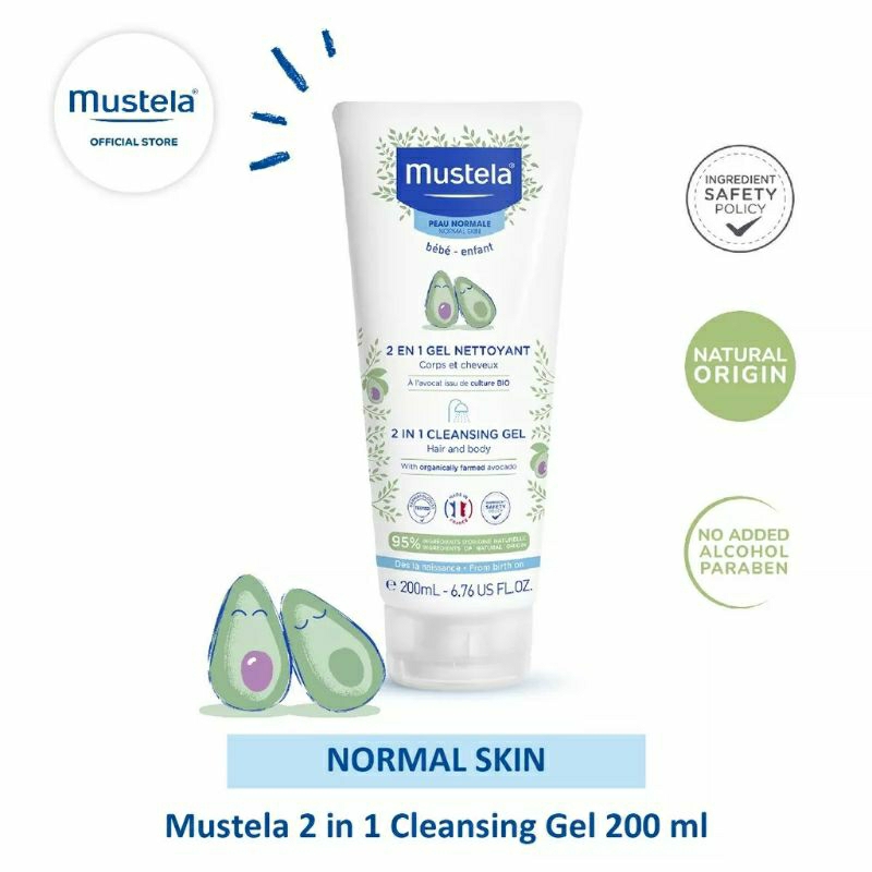 Mustela 2in1 Cleansing Gel 200ML