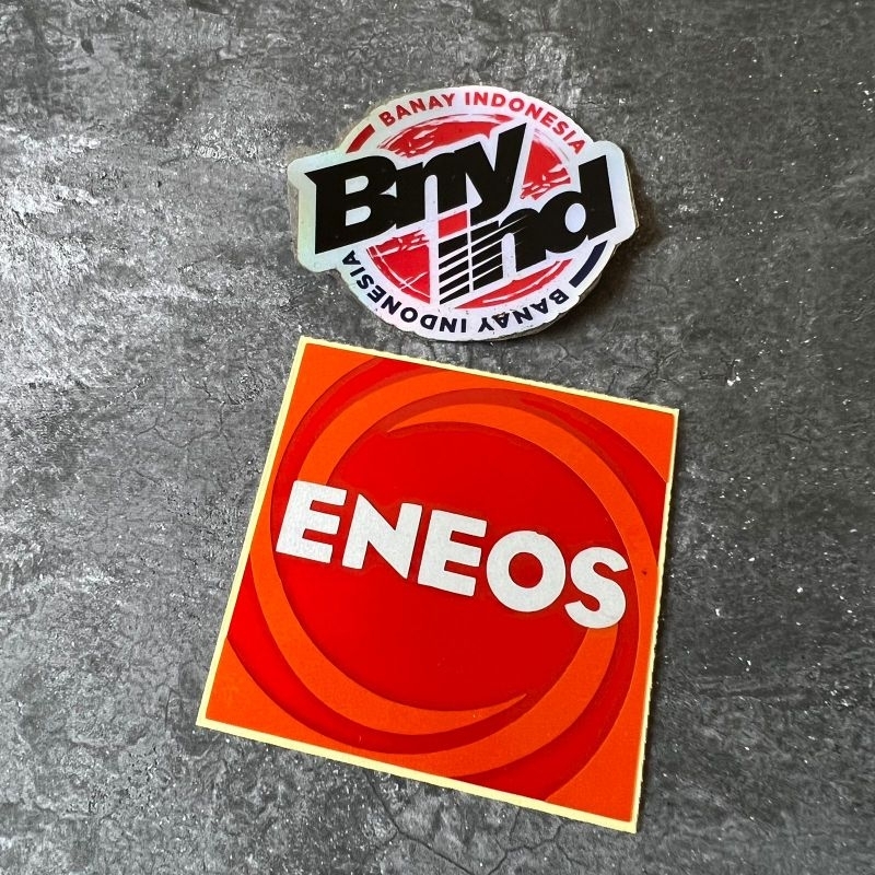 Stiker Sticker Logo ENEOS cutting