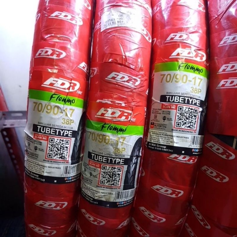 BAN SUPRA 125 / JUPITER Z DEPAN FDR 70/90-17 FLEMMO (NON TUBELESS)