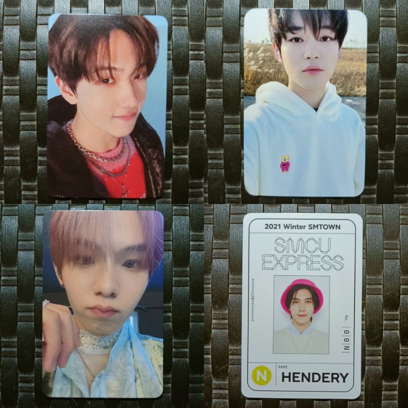Jisung Luggage Stiker Dreaming, Chenle FCMM Vol. 2, Shotaro Universe Jewel Ver, Hendery Pascard SMCU