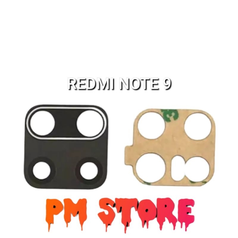 LENSA KAMERA/KACA KAMERA XIAOMI REDMI NOTE 9 / NOTE 9 PRO ORIGINAL