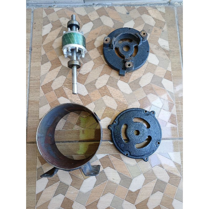 Klontongan Dinamo Pompa Air Shimizu / Spare Part Dinamo Pompa Air Shimizu Type 121 125 126 128 130 1