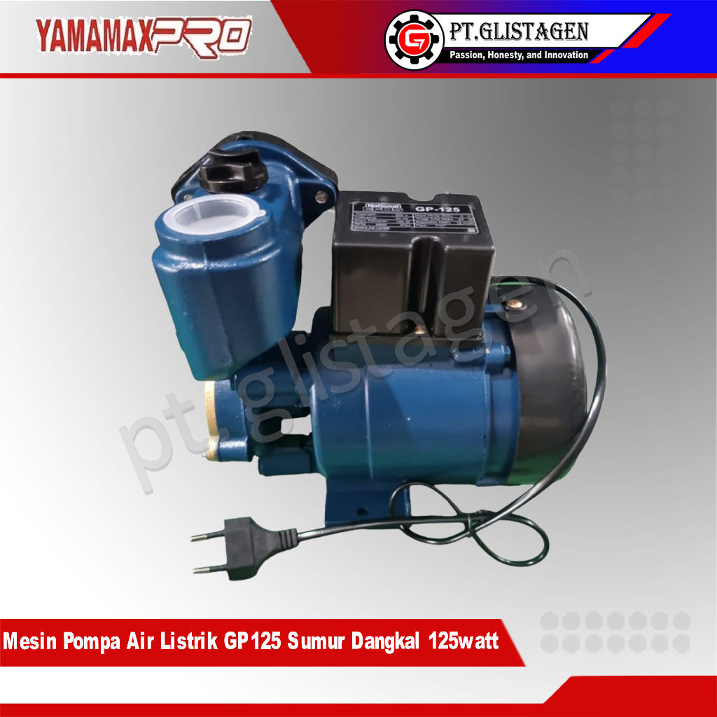 Mesin Pompa Air GP-125 / Pompa Air Listrik GP125 / Pompa Sumur Dangkal