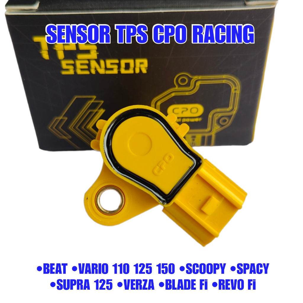 SENSOR TPS CPO BEAT SONIC VARIO 110 125 150 SCOOPY CBR CB150 R CRF MXKING R15 VIXION PCX ADV AEROX SATRIA FU GSX WR155 LEXI XABRE REVO Fi VERZA SUPRA X 125 BLADE Fi SPACY MIO J  BEAT FI BEAT ESP BEAT POP BEAT STREET M3 MIO Z S FINO XRIDE FREEGO XMAX