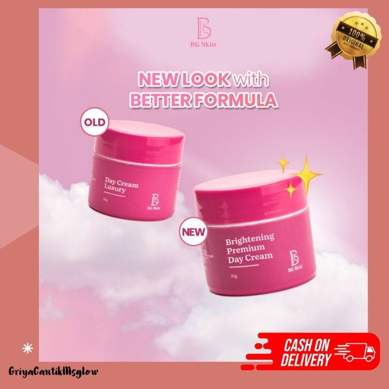 BG SKIN Brightening Premium Day Cream / Day Cream Luxury / Cream Siang SPF 15