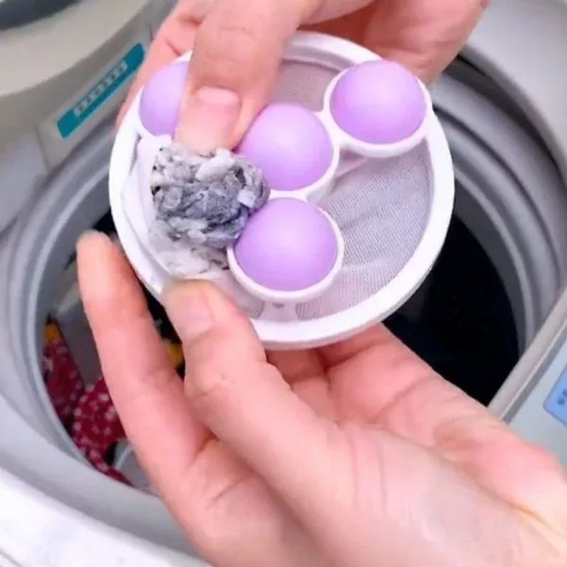 Laundry Ball Filter Mesin Cuci Bola Pembersih Rambut Bulu - SN830