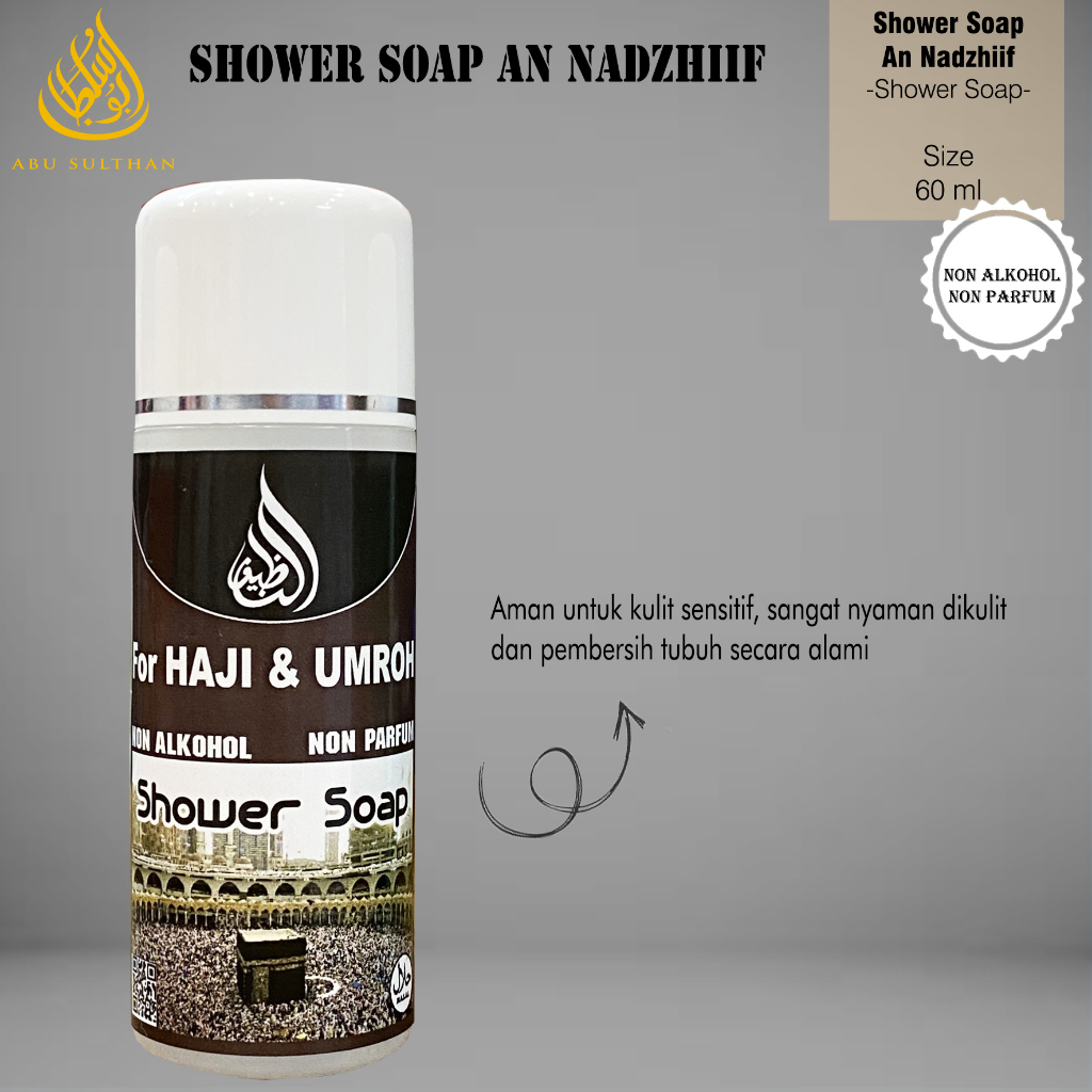 Sabun Mandi An Nadzhiif Grosir 60 ML Natural Perlengkapan Mandi Haji Umroh